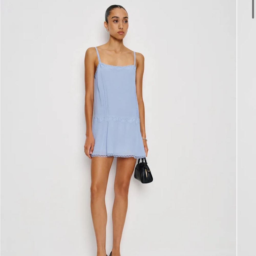 Reformation Allie’s Dress - Ice Blue - NWOT